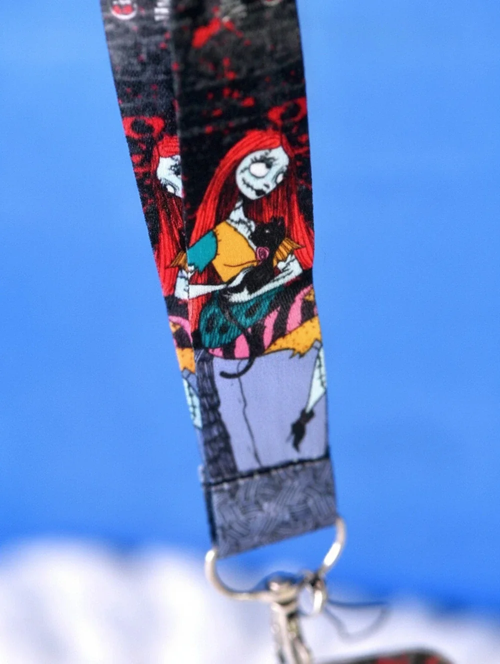 The Nightmare Before Christmas Lanyard w ID Holder Keychain